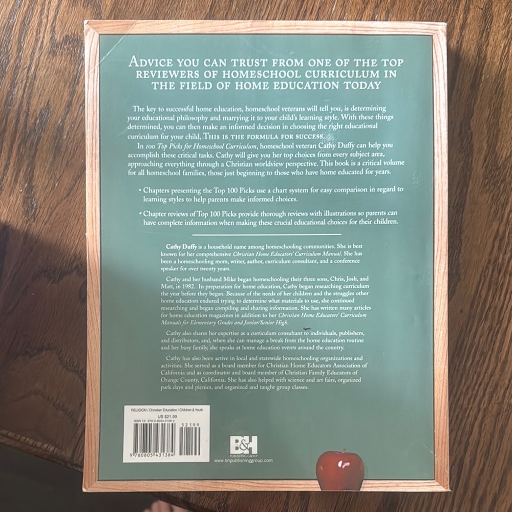 100 Top Picks for Homeschool Curriculum Book - Picture 2 of 2